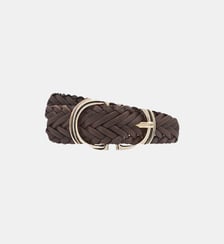 Ceinture leonitress en cuir naturel Caroll