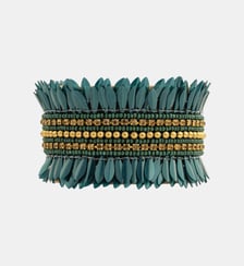 Bracelet manchette réglable de perles BENSON Hipanema