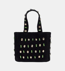 Sac en maille à bijoux pierres Sandro