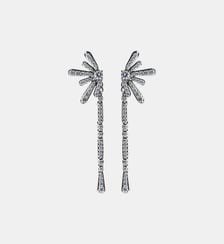 Boucles d’oreilles longues en argent 925 avec diamants cultivés en laboratoire Aristocrazy