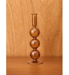 Bougeoir en verre Auguste - Moyen modèle Cyrillus