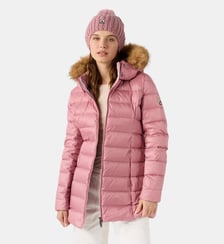 Doudoune mi-longue Grand Froid Perle Jott