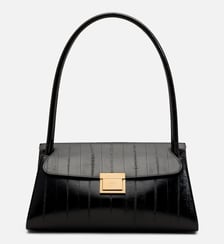 Petit sac Mimi unisexe en cuir de veau AMI Paris