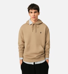 Hoodie en coton Ami de Coeur AMI Paris