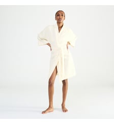 Kimono court col kimono en polaire Laurence Tavernier