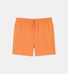 Short de bain mi-long uni Lacoste