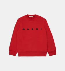 Sweat-shirt à col ras du cou avec logo Marni Marni