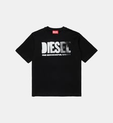 T-shirt avec logo sur le devant Diesel Kids