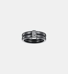 Bague Kinsley en Argent avec diamant blanc Phebus