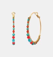 Boucles d'oreilles créoles   - Iancura Satellite