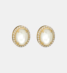 Clous d’oreilles nacre avec zirconia Thomas Sabo