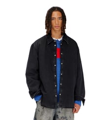 Overshirt en denim matelassé Diesel