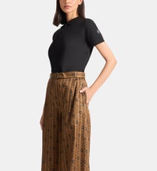Polo manches courtes leana col chemise coupe regular Fusalp