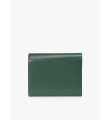 portefeuille en cuir noir Agnès b.