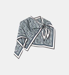 Foulard Bijou En Soie Murano Lanvin