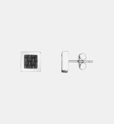 Boucles d'oreilles clous Cédric en Acier 316L Phebus