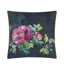 Taie d'oreiller imprimée en satin de coton, GERTRUDE Designers Guild