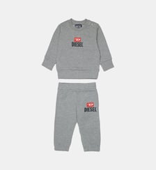 Survêtement avec logo Diesel Kids