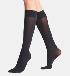 Mi-Bas Pure Matt 50 Fibre artificielle Semi-opaque Falke