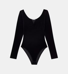Body en velours Maje