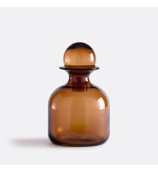 Bouteille décorative en verre ambré H28 cm La Redoute Interieurs