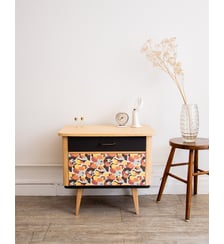 Table de chevet en bois Maïa N°116- Produit chiné Debongout