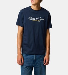 T-shirt Slim Wendon Valley en Coton Rodd & Gunn