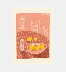 Poster   Lemon basket - Anouk - PSTR Studio Poster & Frame