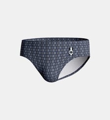 Slip de bain imprimé géométrique Impetus