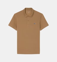 Polo regular fit en coton mélangé Lacoste
