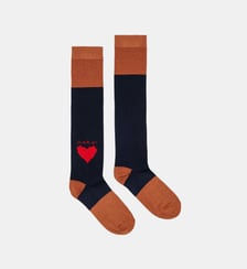 Chaussettes avec broderie cœur Marni