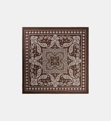 Foulard en soie à imprimé bandana Sandro