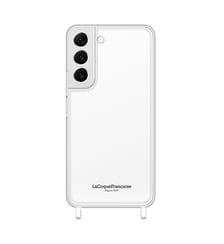 Coque de téléphone transparente anti-choc avec anneaux pour Galaxy S22 Plus 5G La Coque Française