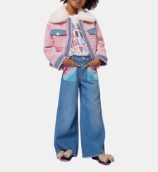 Pantalon en jean Billieblush