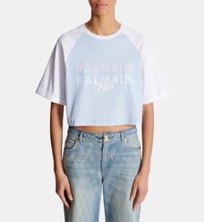 T-shirt court imprimé Balmain Paris Balmain