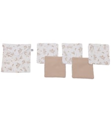 Lot de 5 lingettes lavables BB & Co