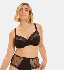 Soutien-gorge avec armature emboitant - Noir Simone Pérèle