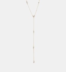 Collier Y chaine strassée Balaboosté