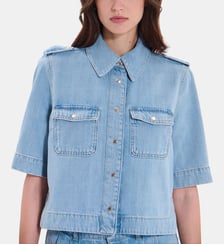 Chemise Celeste Bleu Ciel Zapa