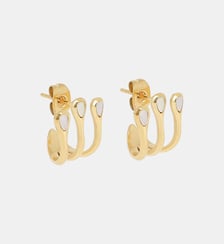 Boucles d'oreilles Cadix  en Acier doré Zag Bijoux