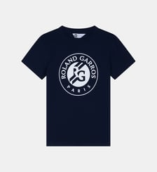 T-shirt logo Roland-Garros