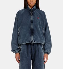 Veste coupe-vent en taslan acid-washed Diesel