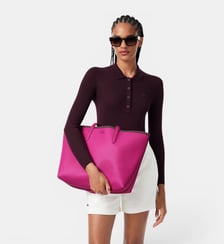 Sac cabas Anna réversible avec pochette Lacoste