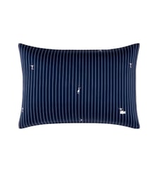 Taie d'oreiller en satin de coton lavé Lacoste Home