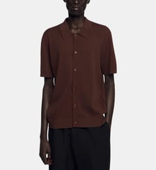 Chemise effet ajouré Sandro