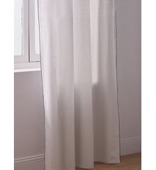 Panneau voile de coton fil à fil petits carreaux Cyrillus