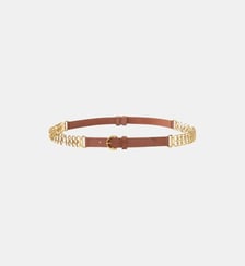 Ceinture avec empiècement en chaîne 2 cm Pinko