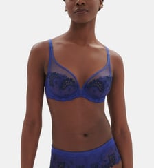 Soutien-gorge corbeille avec armatures Wish à broderies Simone Pérèle