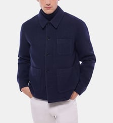 Veste en laine duffle feutrée Fursac