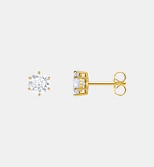 Boucles d'oreilles avec zircon en taille brillant Thomas Sabo